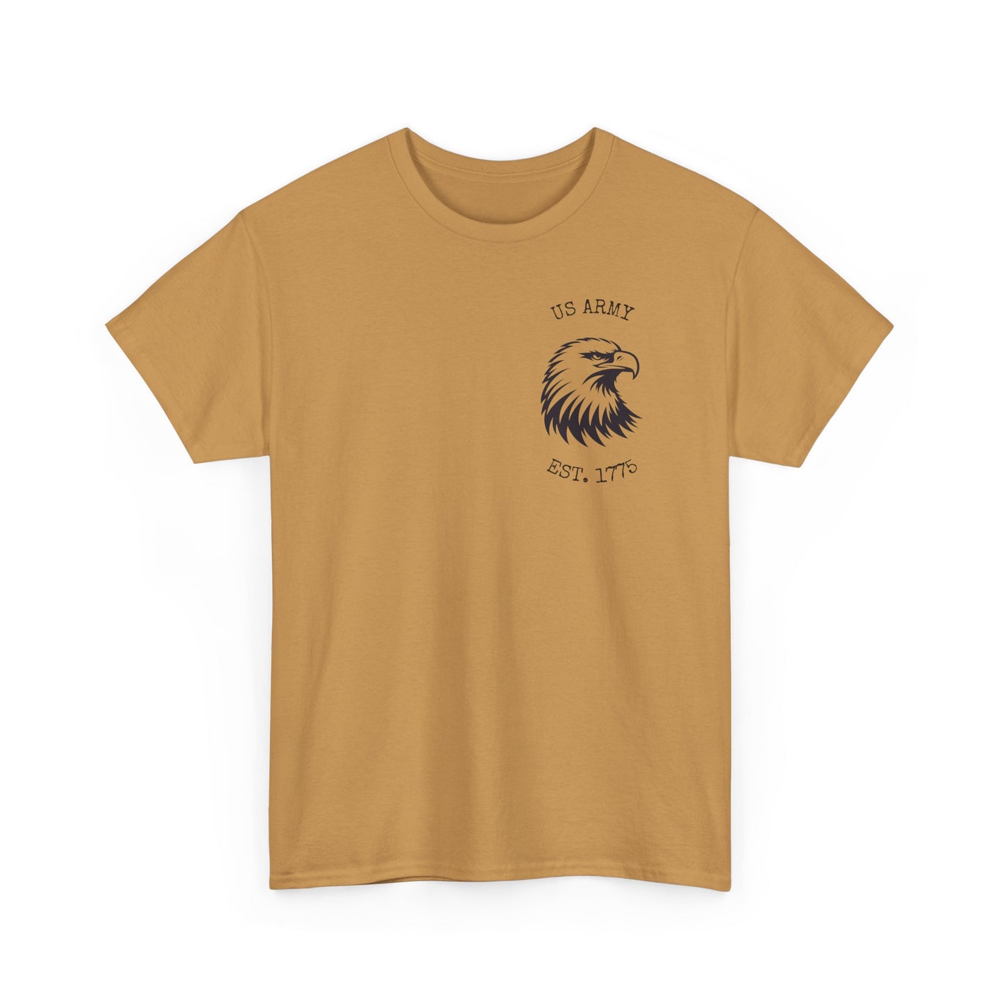Patriotic Eagle Graphic Tee | Unisex Heavy Cotton T-Shirt, Eagle Shirt, Military Inspired Apparel, Casualwear, Gift for Veterans