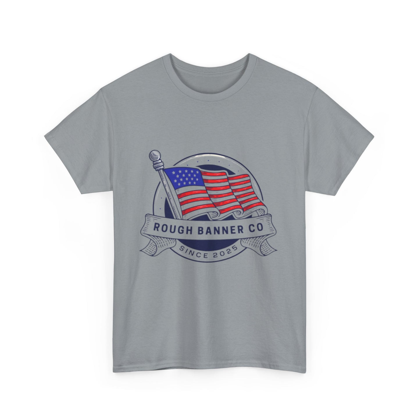 Patriotic Unisex Heavy Cotton Tee | American Flag Shirt, Graphic Tee, Fourth of July, Independence Day, Casual Wear, Gift Idea