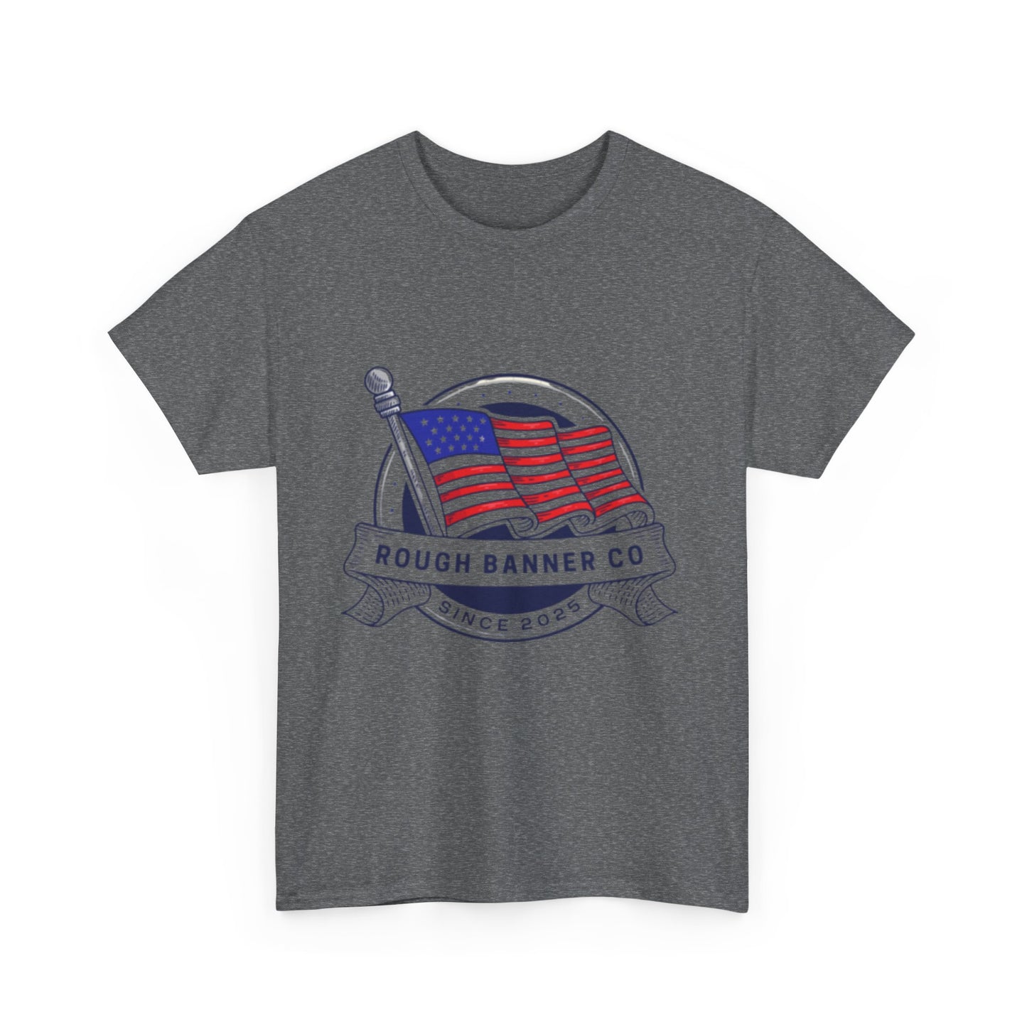 Patriotic Unisex Heavy Cotton Tee | American Flag Shirt, Graphic Tee, Fourth of July, Independence Day, Casual Wear, Gift Idea