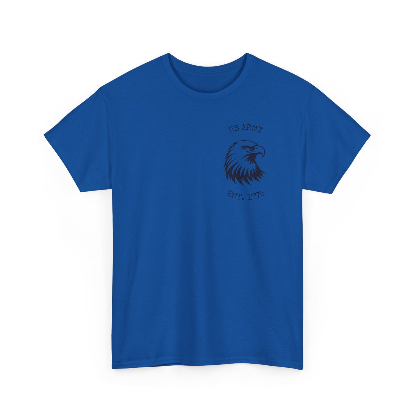 Patriotic Eagle Graphic Tee | Unisex Heavy Cotton T-Shirt, Eagle Shirt, Military Inspired Apparel, Casualwear, Gift for Veterans