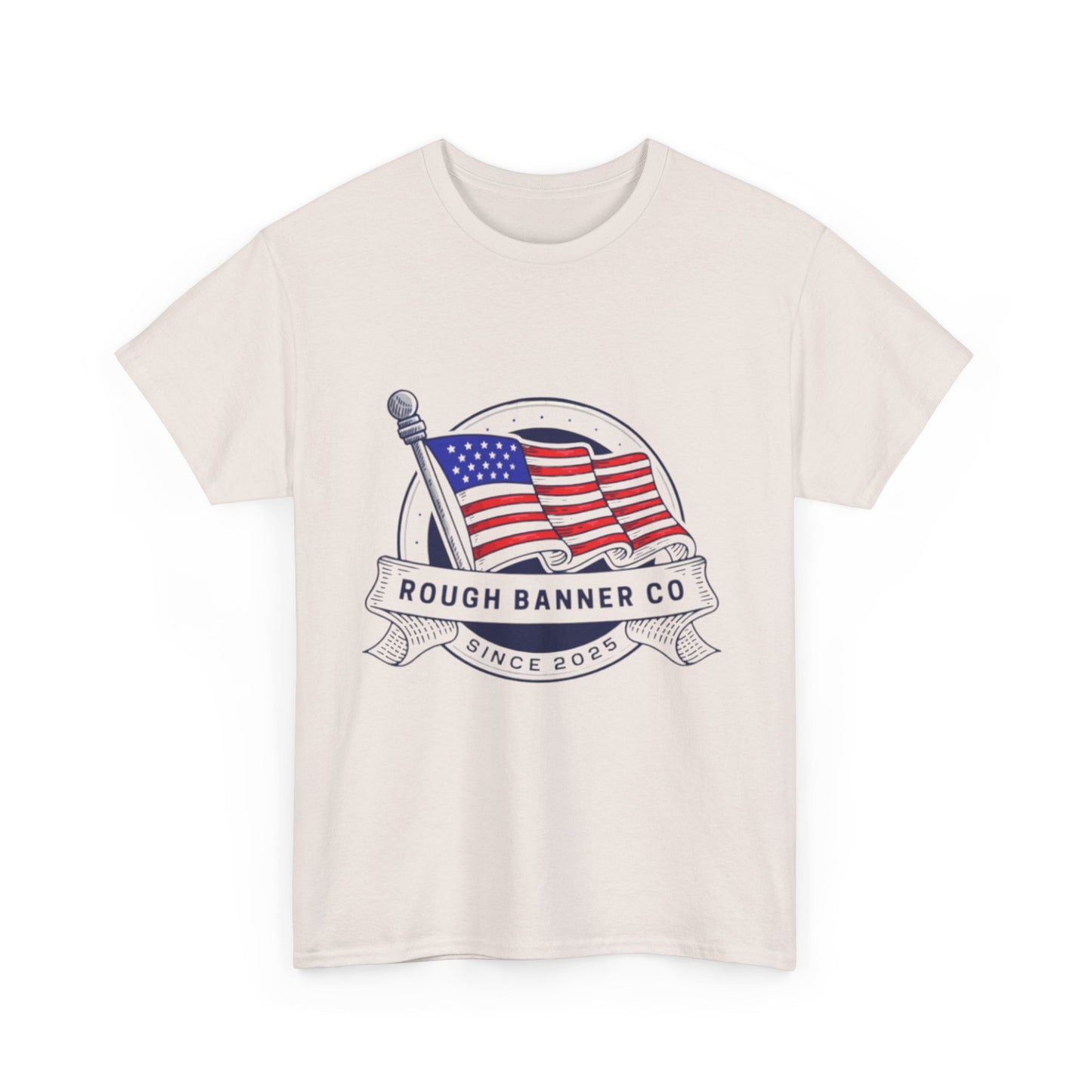 Patriotic Unisex Heavy Cotton Tee | American Flag Shirt, Graphic Tee, Fourth of July, Independence Day, Casual Wear, Gift Idea