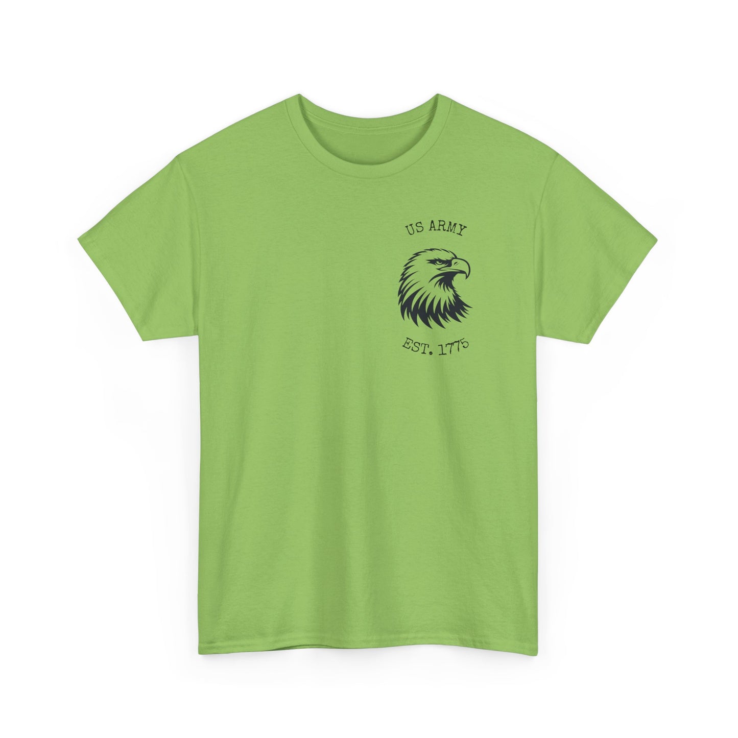 Patriotic Eagle Graphic Tee | Unisex Heavy Cotton T-Shirt, Eagle Shirt, Military Inspired Apparel, Casualwear, Gift for Veterans