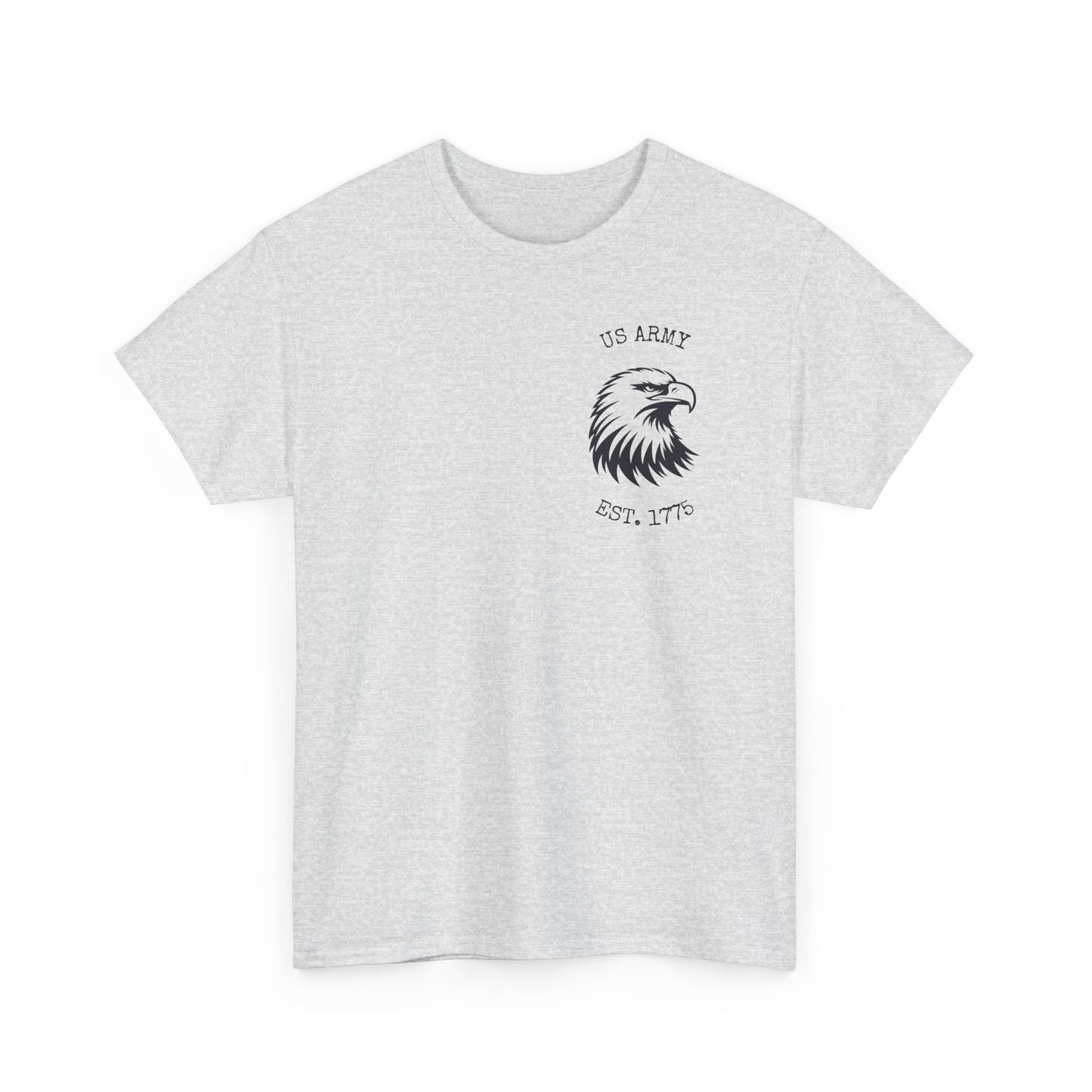 Patriotic Eagle Graphic Tee | Unisex Heavy Cotton T-Shirt, Eagle Shirt, Military Inspired Apparel, Casualwear, Gift for Veterans