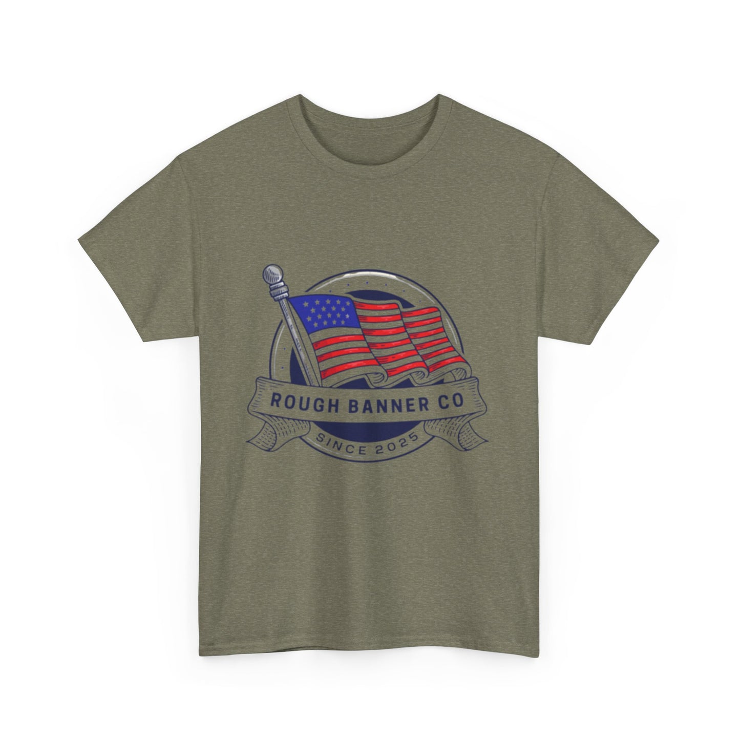 Patriotic Unisex Heavy Cotton Tee | American Flag Shirt, Graphic Tee, Fourth of July, Independence Day, Casual Wear, Gift Idea