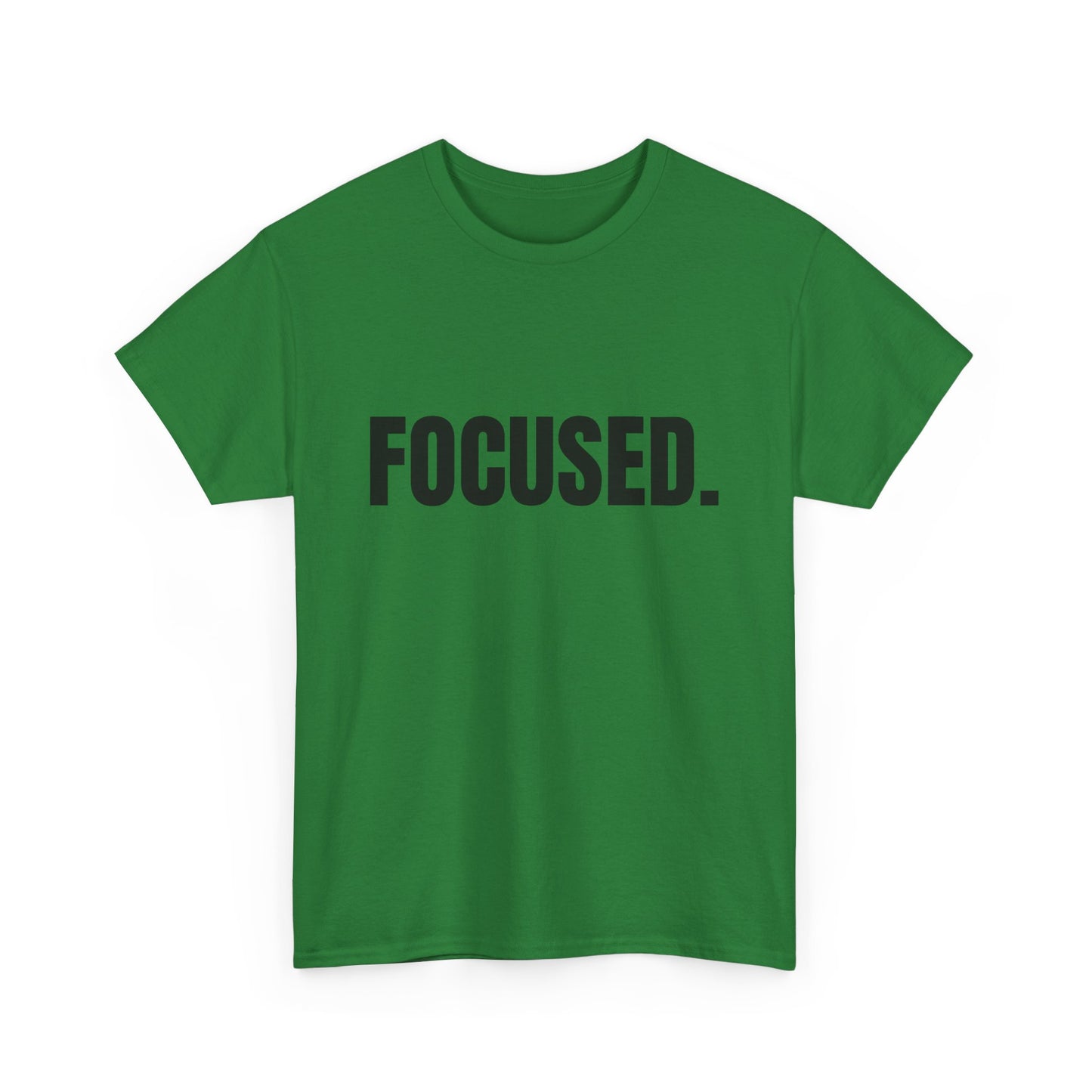 Focused Unisex Heavy Cotton Tee - Motivational Shirt for Productivity