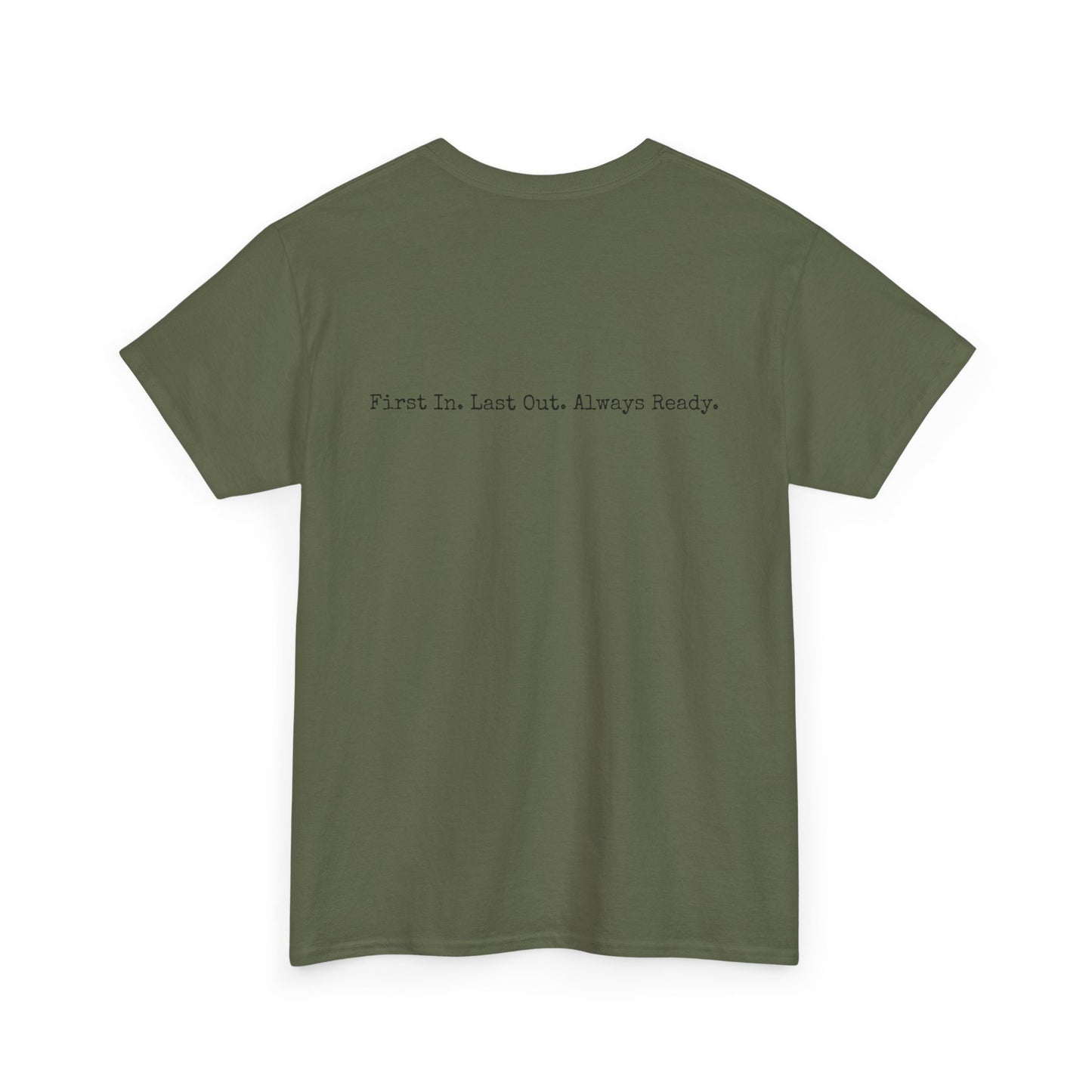 Patriotic Eagle Graphic Tee | Unisex Heavy Cotton T-Shirt, Eagle Shirt, Military Inspired Apparel, Casualwear, Gift for Veterans