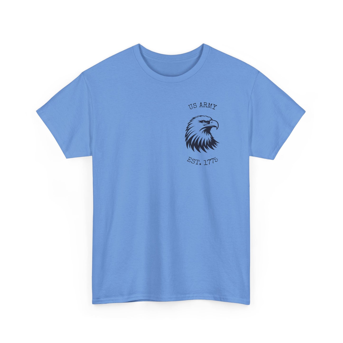 Patriotic Eagle Graphic Tee | Unisex Heavy Cotton T-Shirt, Eagle Shirt, Military Inspired Apparel, Casualwear, Gift for Veterans