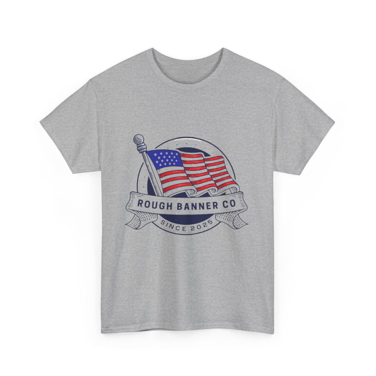 Patriotic Unisex Heavy Cotton Tee | American Flag Shirt, Graphic Tee, Fourth of July, Independence Day, Casual Wear, Gift Idea