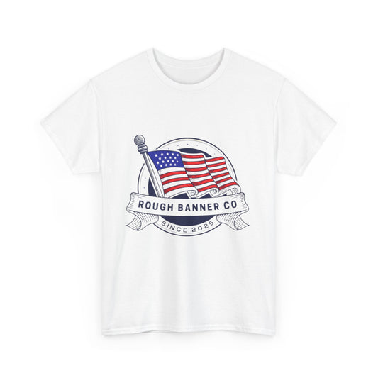 Patriotic Unisex Heavy Cotton Tee | American Flag Shirt, Graphic Tee, Fourth of July, Independence Day, Casual Wear, Gift Idea