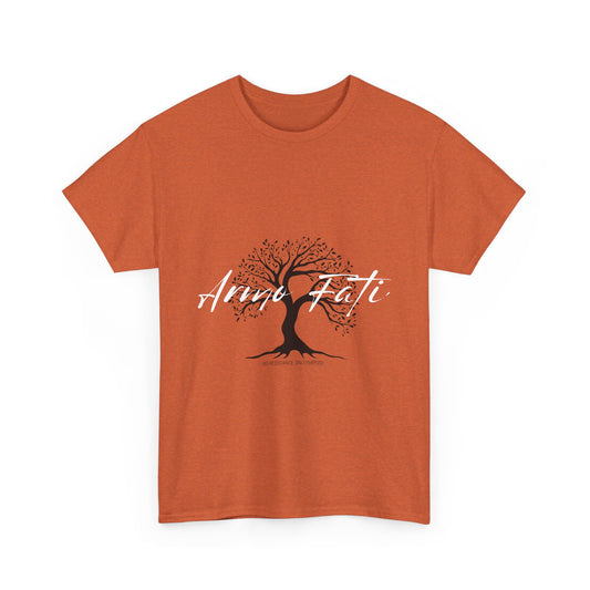 Nature-Inspired Unisex Heavy Cotton Tee | Tree Design, Eco-Friendly Fashion, Casual Wear, Gift for Nature Lovers, Tree Lover Shirt