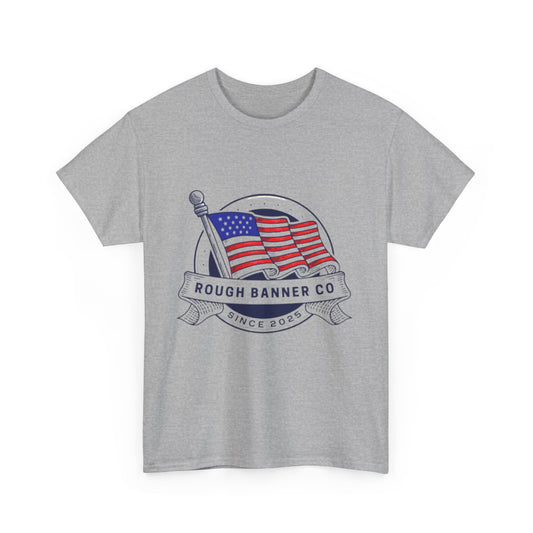 Patriotic Unisex Heavy Cotton Tee | American Flag Shirt, Graphic Tee, Fourth of July, Independence Day, Casual Wear, Gift Idea